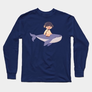 Extraordinary attorney woo young woo whale Morcaworks Long Sleeve T-Shirt